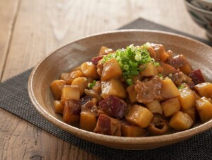 相葉マナブのレシピ・サツマイモの味噌カレー煮