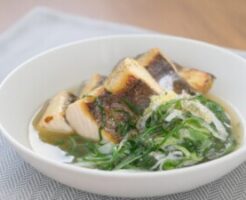 青空レストランのレシピ・サワラのネギあんかけ