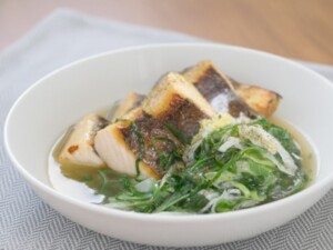 青空レストランのレシピ・サワラのネギあんかけ