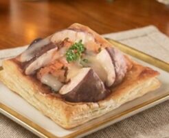 どさんこワイド179のレシピ・シイタケとまとパイ