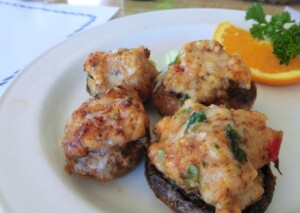 沸騰ワード10のレシピ・シイタケの薬味みそ肉詰め