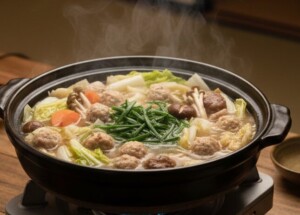 THE TIME(ザ・タイム)のレシピ・スタミナソップ団子鍋