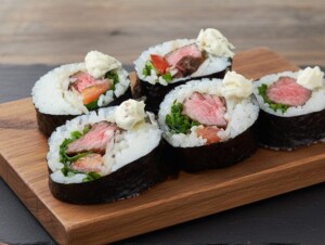 ZIPのレシピ・デミ玉牛トロ巻き