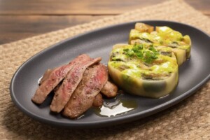 ZIPのレシピ・ネギづくし香ばしテリーヌ