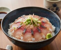 ZIPのレシピ・マダイのあぶりニンニクずし