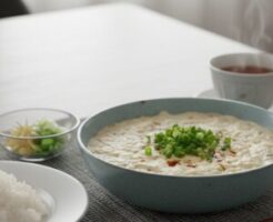 キューピー3分クッキングのレシピ・レンチン鶏ひき豆腐