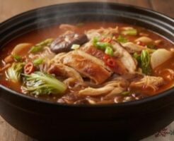 ウワサのお客さまのレシピ・ロティサリーチキンのクリスマス麻辣湯