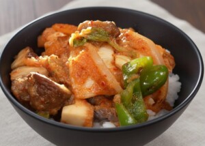 水野真紀の魔法のレストランのレシピ・和風味噌クッパ