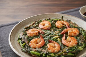 ノンストップのレシピ・春菊のチヂミ