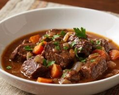 きょうの料理のレシピ・牛肉の赤ワイン煮込み