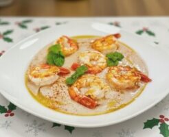 沸騰ワード10のレシピ・赤エビのバナナソース