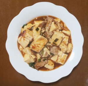 キューピー3分クッキングのレシピ・ふるふる麻婆豆腐