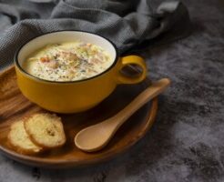 どさんこワイド179のレシピ・野菜とアサリのチャウダー