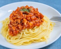 ウワサのお客さまのレシピ・痩せちゃう！？ミートソーススパゲッティ