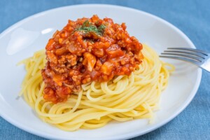 ウワサのお客さまのレシピ・痩せちゃう!?ミートソーススパゲッティ