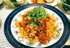 ZIPのレシピ・極パラ牛肉チャーハン