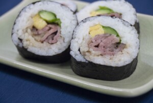 ゴー!ゴー!キッチン戦隊クックルンのレシピ・肉まきずし