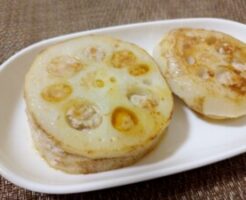 きょうの料理ビギナーズのレシピ・れんこんのひき肉はさみ焼き