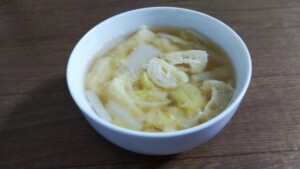 相葉マナブのレシピ・白菜のお味噌汁