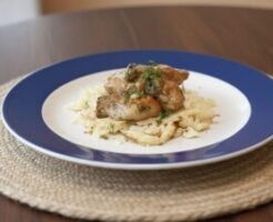 キューピー3分クッキングのレシピ・かきのバルサミコソテー