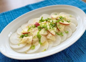 きょうの料理のレシピ・かぶとりんごの並べるだけサラダ