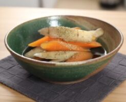 きょうの料理のレシピ・ごぼうとにんじんのうす甘煮