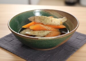 きょうの料理のレシピ・ごぼうとにんじんのうす甘煮