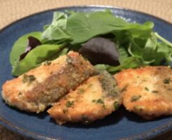 ゴー！ゴー！キッチン戦隊クックルンのレシピ・さけのパン粉焼き