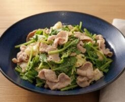 ゴー！ゴー！キッチン戦隊クックルンのレシピ・しゅんぎくサラダ