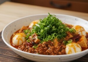 青空レストランのレシピ・たま豆腐の麻婆豆腐