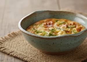 きょうの料理ビギナーズのレシピ・ねぎとハムのキッシュ風