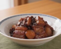 きょうの料理のレシピ・りんごと豚の角煮