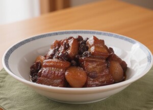 きょうの料理のレシピ・りんごと豚の角煮