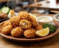 ミキティダイニングのレシピ・アサリのフライ
