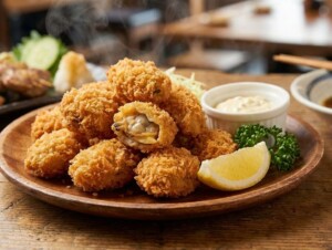 ミキティダイニングのレシピ・アサリのフライ