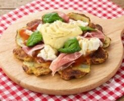 ZIPのレシピ・クリスピーポテトチップスピッツァ