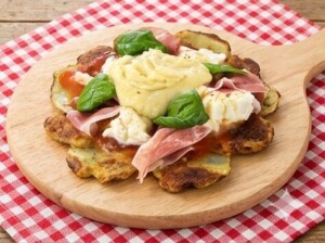 ZIPのレシピ・クリスピーポテトチップスピッツァ