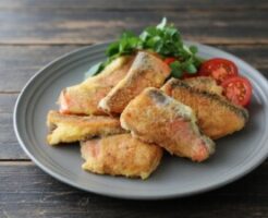 ZIPのレシピ・サケのピカタ