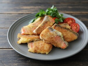 ZIPのレシピ・サケのピカタ