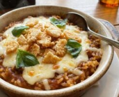 ZIPのレシピ・スープカリーゾットドリア