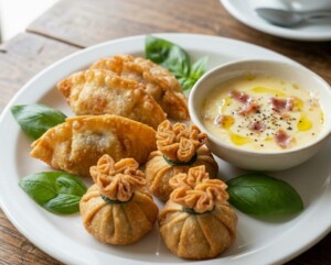 ZIPのレシピ・トマトマリネザクじゅわギョーザ