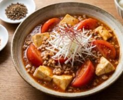 あさイチのレシピ・トマト麻婆豆腐