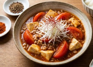 あさイチのレシピ・トマト麻婆豆腐