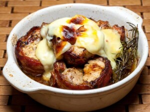 ZIPのレシピ・トリプルポークロールソテー