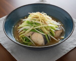 あさイチのレシピ・ブリの中華風酒蒸し