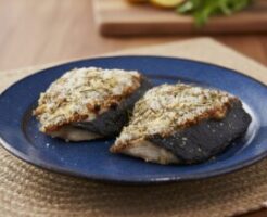 ぽかぽかのレシピ・ブリの香草パン粉焼き