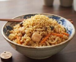 ミキティダイニングのレシピ・ベビースター炊き込みご飯