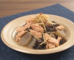 どさんこワイド179のレシピ・ホッケとコンニャクの生姜煮