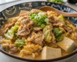 なないろ日和のレシピ・冬キャベツの体ポカポカあんかけ