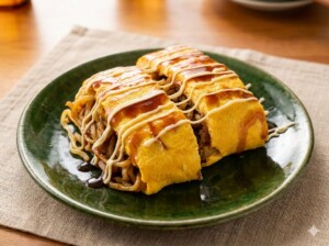 ぽかぽかのレシピ・卵焼きそば